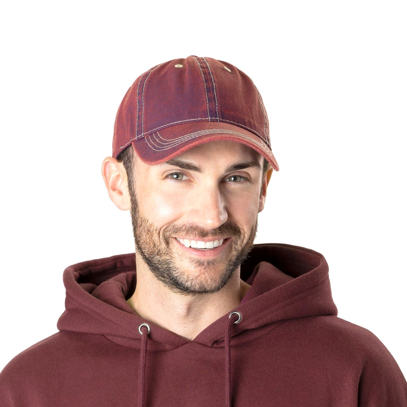 Washed Denim Baseball Cap