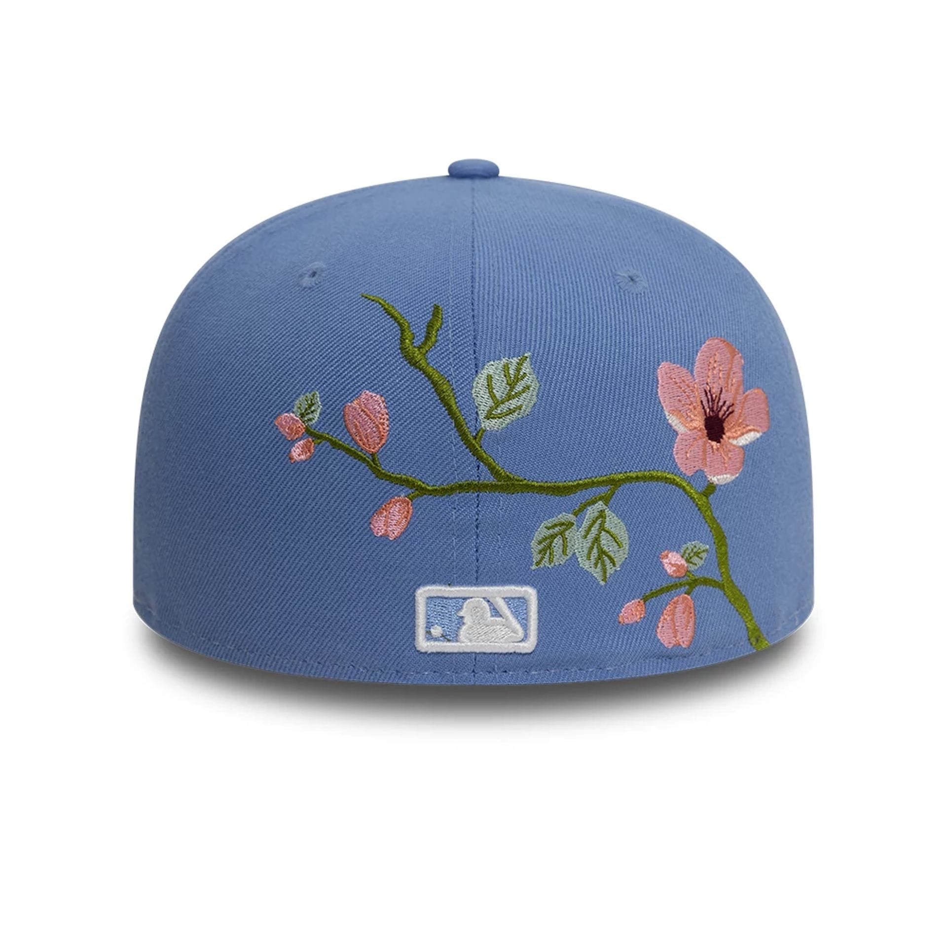 LA Dodgers MLB Floral Blue 59FIFTY Fitted Cap