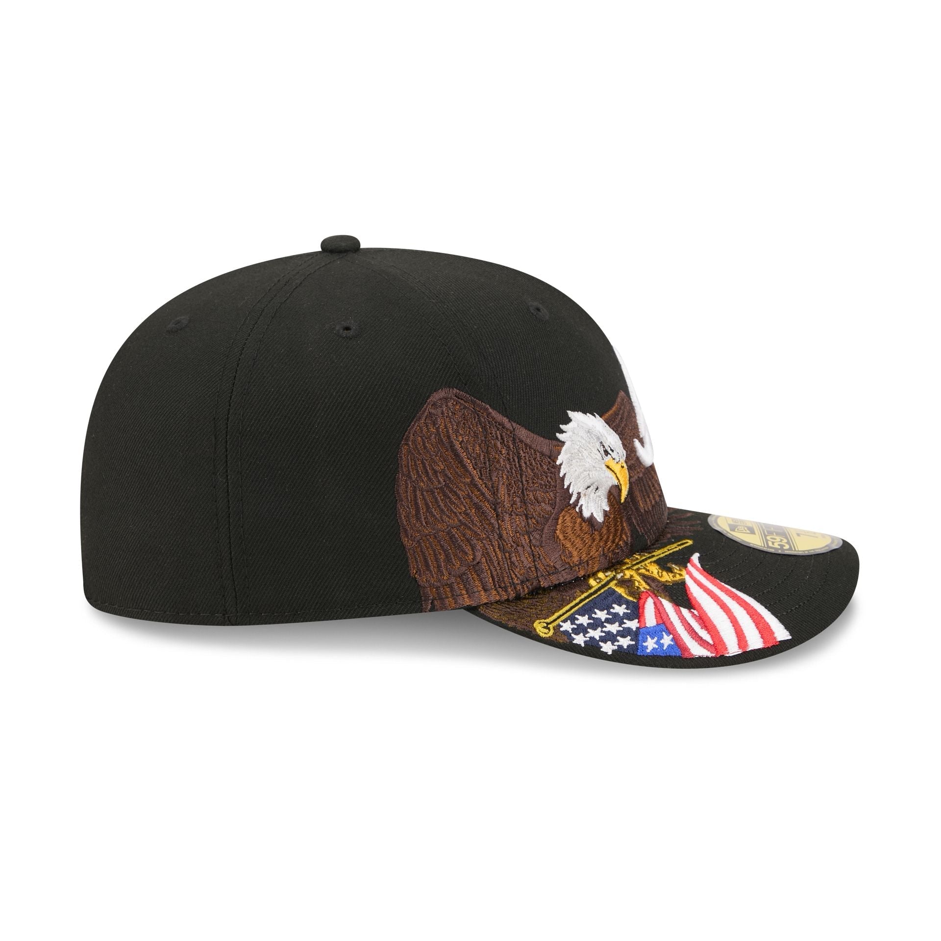 Atlanta Braves Liberty Eagle 59FIFTY Fitted Hat