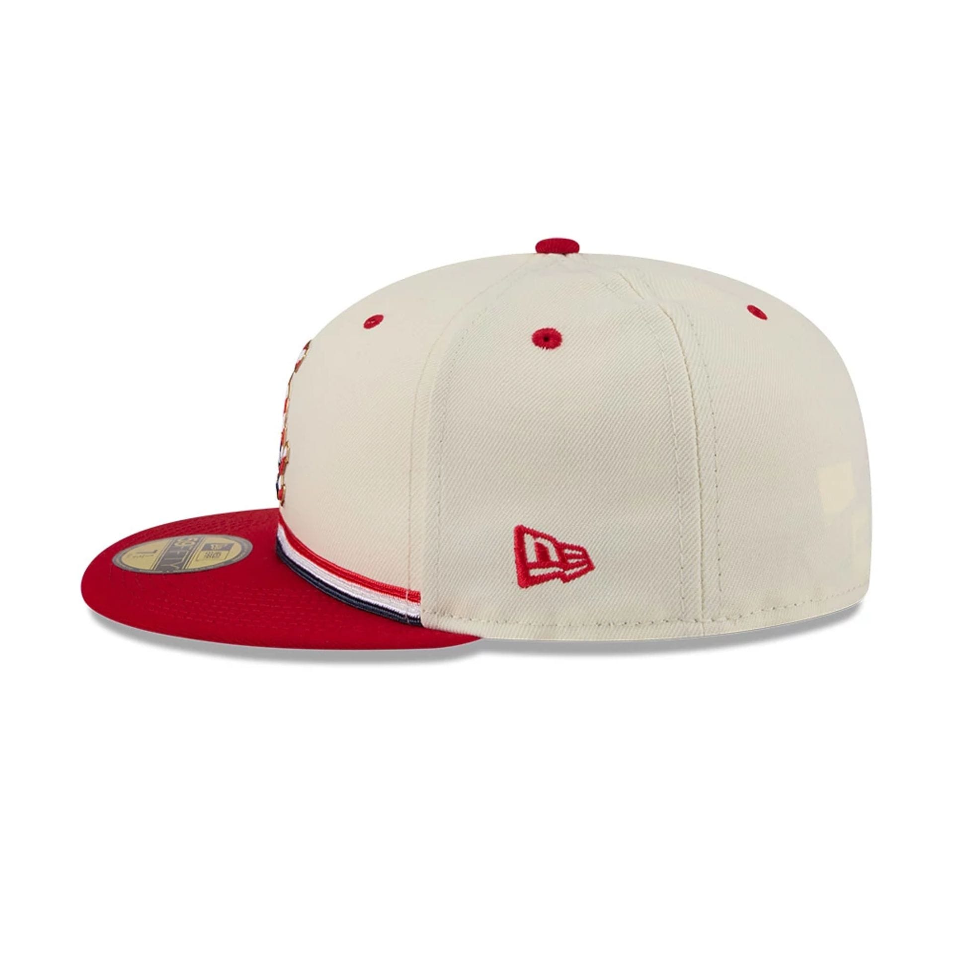Chicago White Sox MLB 4th Of July 2026 Cream 59FIFTY Fitted Cap
