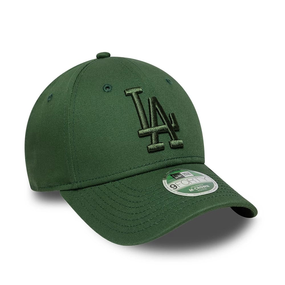 Youth LA Dodgers MLB Dark Green 9FORTY M-Crown Adjustable Cap