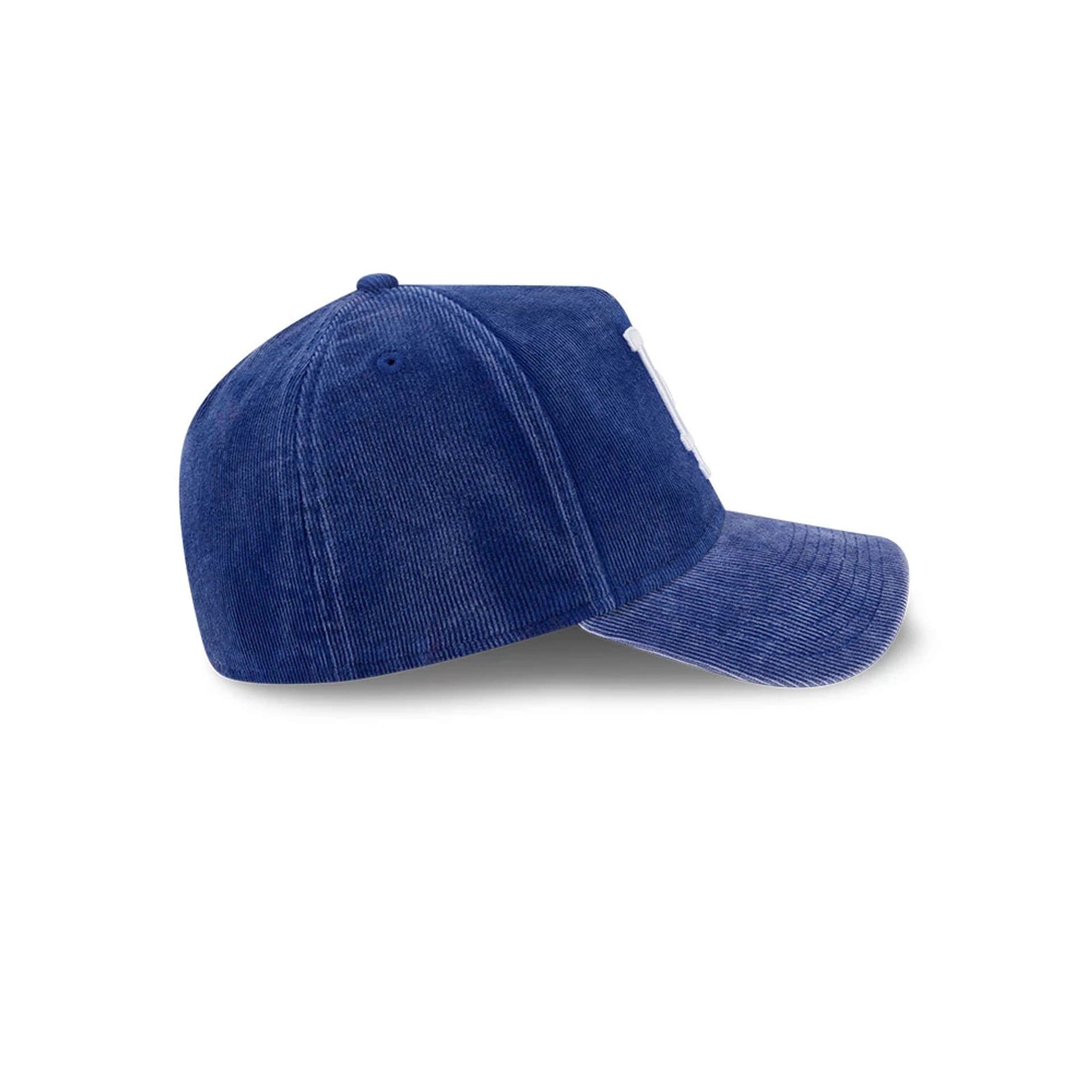 Dodgers MLB Snow Wash Cord Dark Blue 59FORTY A-Frame Fitted Cap