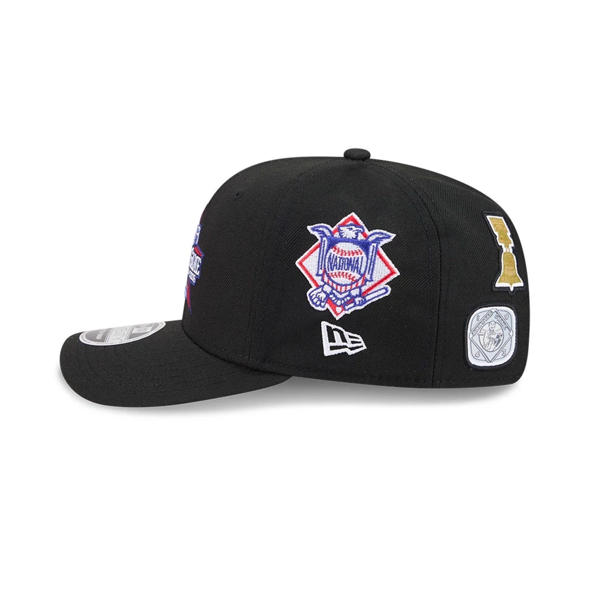 Phillies MLB All Star Game Black 9SEVENTY Stretch Snap Adjustable Cap