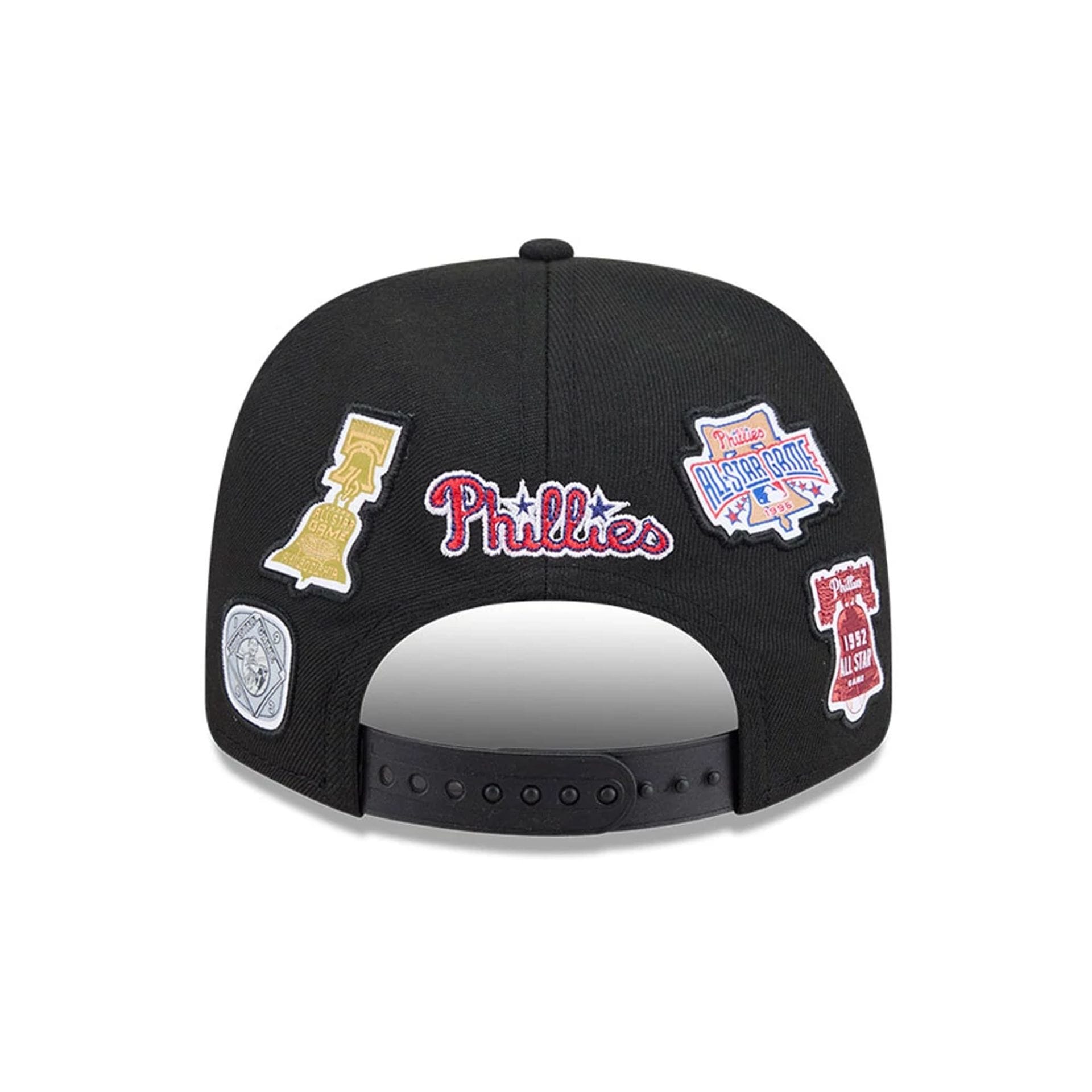 Phillies MLB All Star Game Black 9SEVENTY Stretch Snap Adjustable Cap