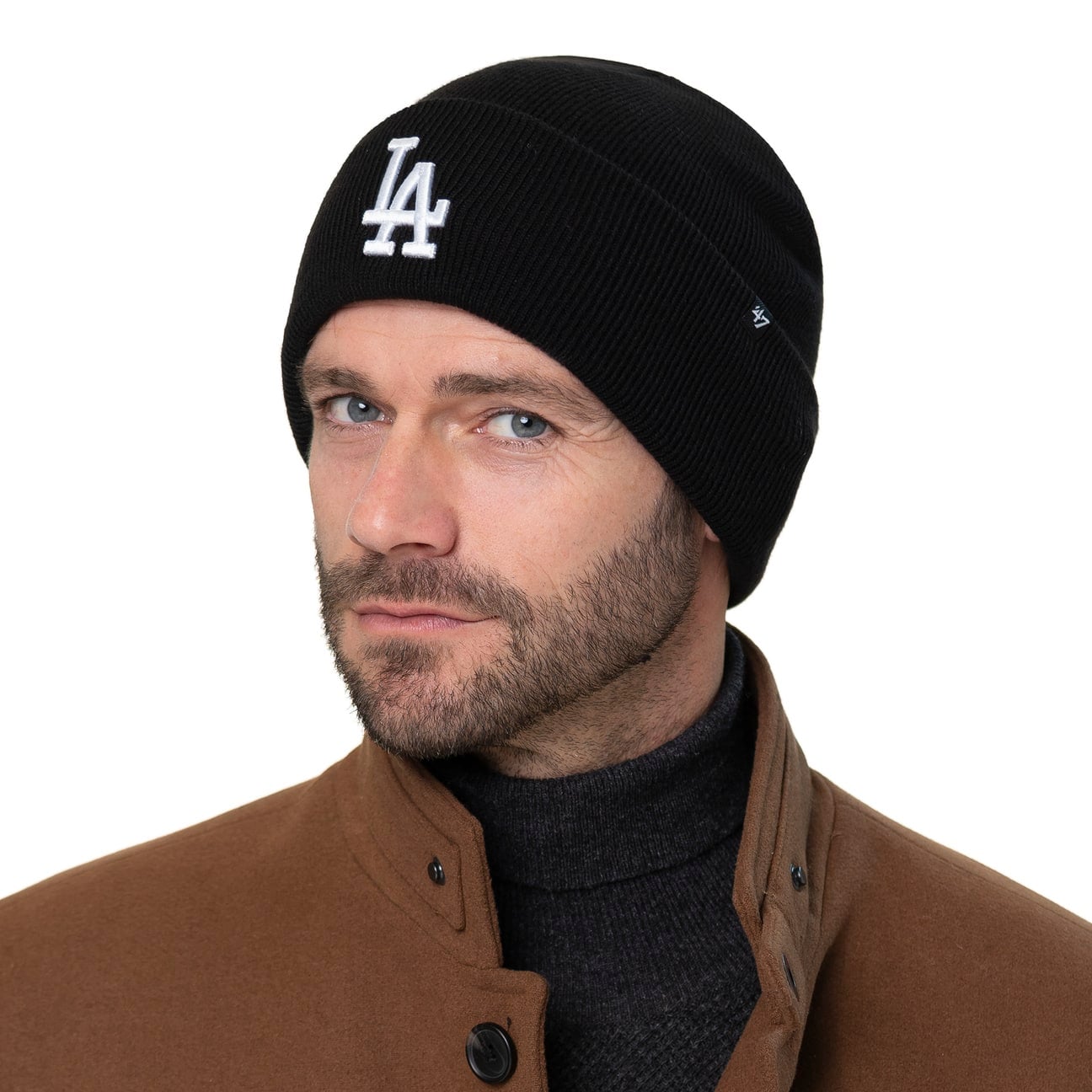Haymaker Cuff Dodgers Beanie Hat