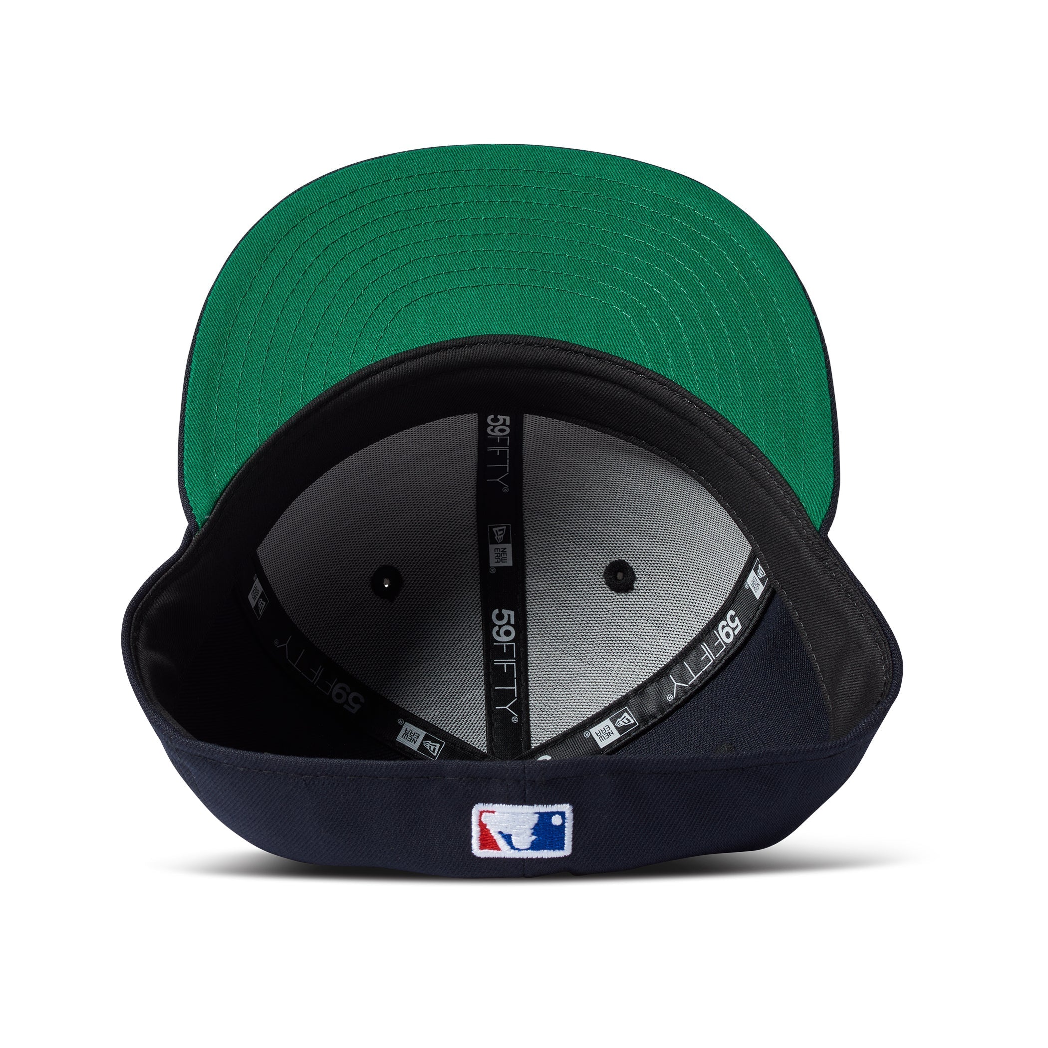 New Era Micro Lockup Dodgers 59Fifty Fitted Navy