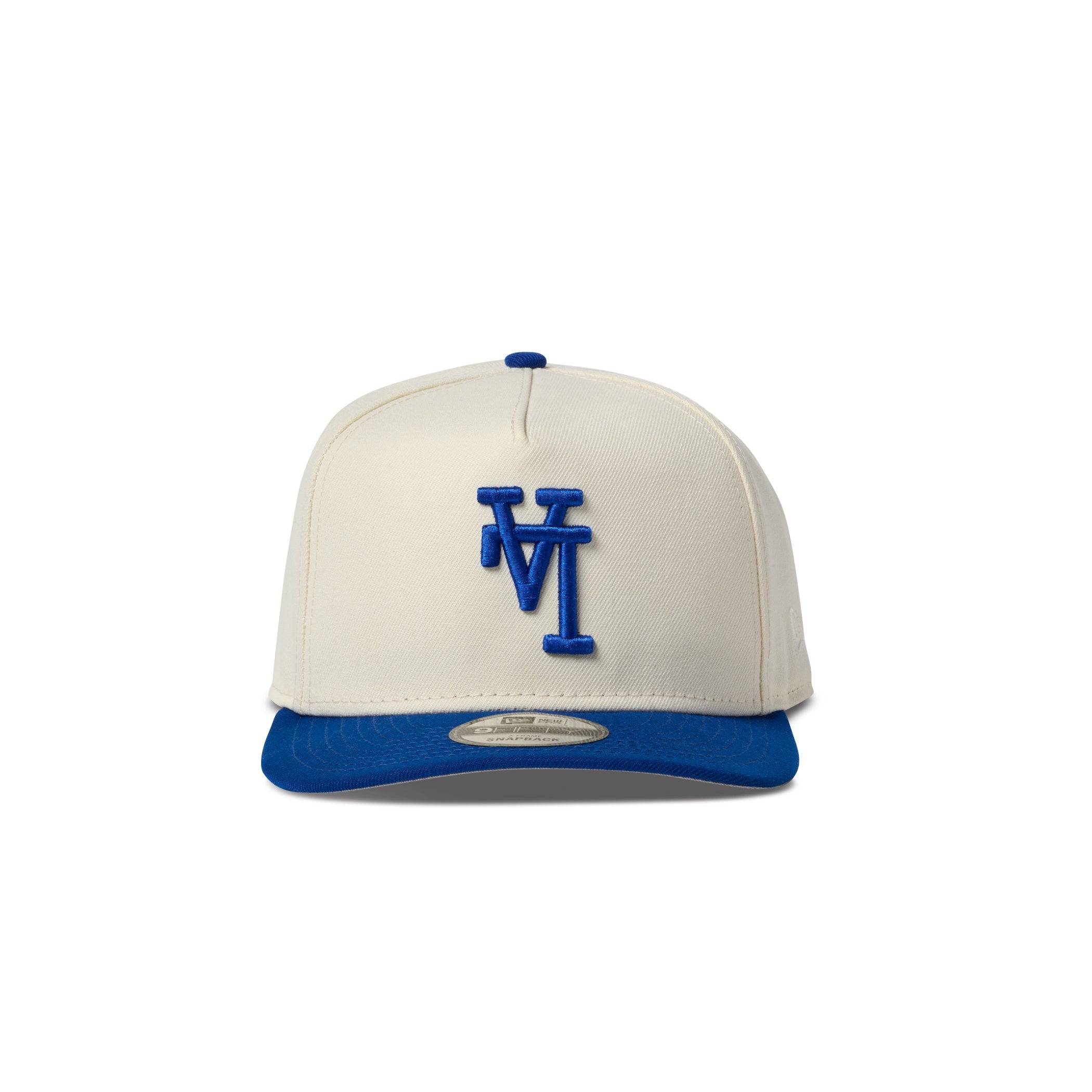 New Era Los Angeles Dodgers 9Fifty A Frame Curve Upside Down Snapback Two Tone Blue